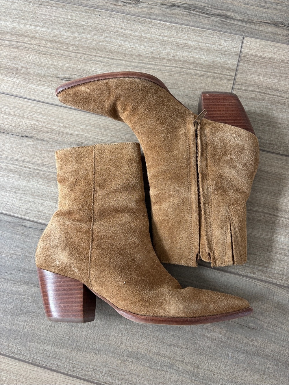 Matisse Caty Suede Ankle Boots in Tan - Women